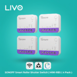 متحكم ستائر ذكي SONOFF MINI-RBS - 4 Pack - Matter