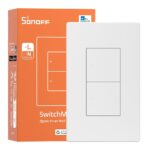 مفتاح حائط ذكي SONOFF ZBM5 US 2C - Zigbee وHome Assistant - 2 Gang