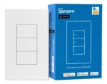 مفتاح حائط ذكي SONOFF M5 US 3C - Matter وApple Home - 3 Gang أبيض