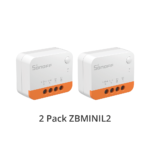 مفتاح Zigbee صغير SONOFF ZBMINIL2 - 2 Pack - بدون Neutral
