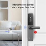 ⁦قفل ذكي EZVIZ DL05 ببصمة الإصبع وفتح عن بعد عبر التطبيق Wi-Fi⁩ - الصورة ⁦3⁩