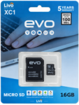 كارت ميموري EVO مايكرو 16 جيجا – سرعة قراءة 100 ميجابايت/ثانية