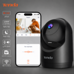 كاميرا Tenda CP3 الذكية متحركة 360 درجة دقة 3MP (واي فاي) – أسود
