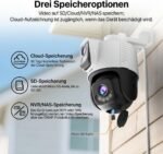 ⁦كاميرا مراقبة خارجية واي فاي Tenda CH10 عدسة مزدوجة 10MP | متحركة PTZ ودعم Wi-Fi 6⁩ - الصورة ⁦3⁩