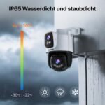 ⁦كاميرا مراقبة خارجية واي فاي Tenda CH10 عدسة مزدوجة 10MP | متحركة PTZ ودعم Wi-Fi 6⁩ - الصورة ⁦2⁩