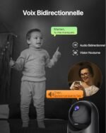 ⁦كاميرا Tenda CP3 الذكية متحركة 360 درجة دقة 3MP (واي فاي) – أبيض⁩ - الصورة ⁦2⁩