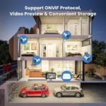 ⁦كاميرا مراقبة خارجية ثابتة Tenda CT3 بدقة 1080p 2MP (واي فاي) مع رؤية ليلية ملونة وحماية IP66⁩ - الصورة ⁦3⁩