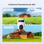 ⁦كاميرا واي فاي EZVIZ H9c خارجية مزدوجة العدسة 5 ميجا⁩ - الصورة ⁦2⁩