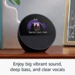 ⁦أمازون إيكو سبوت Amazon Echo Spot - سماعة ومنبه ذكي بشاشة ومساعد أليكسا⁩ - الصورة ⁦4⁩