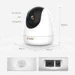 ⁦كاميرا مراقبة داخلية واي فاي Tenda CP7 دقة 5MP 3K – متحركة 360°⁩ - الصورة ⁦4⁩