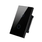 Smart Glass Touch Light Switch – WiFi/Zigbee - Image 2