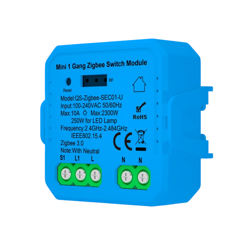 1223312 Mini Smart Switch with RF Remote – up to 2 Circuits - Image 1