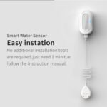 Smart Water Leak Detector – WiFi/Zigbee with Rechargeable Battery - Image 2