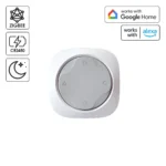 Round Smart Scene Button for One-Touch Control